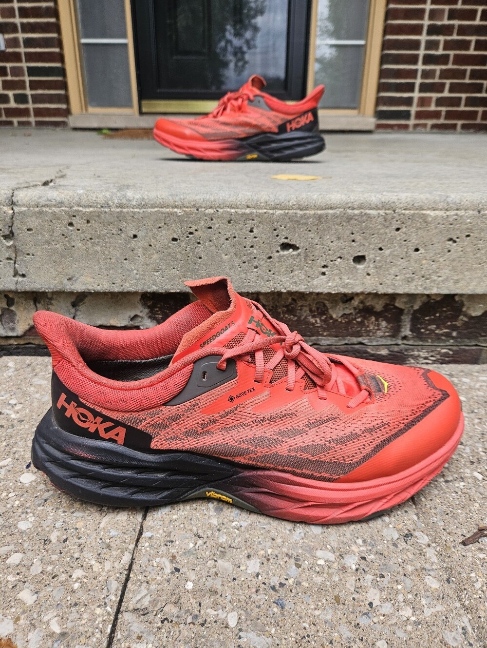 Men's HOKA Trail Running Shoes, sz 12 - Picture 10 of 12